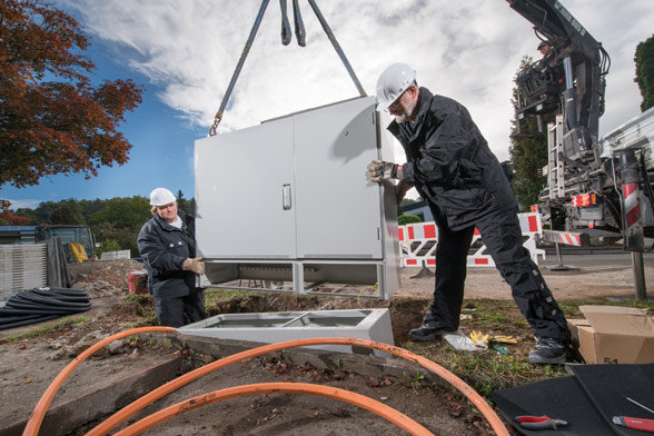 Telekom Glasfaserausbau